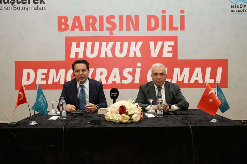 Nilüfer Belediyesi tarafından düzenlenen “Müşterek Mekan Buluşmaları” etkinliğine, “Barışın Dili